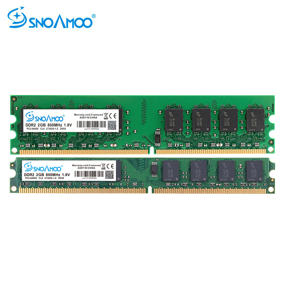 SNOAMOO ũž PC  ECC ޸, DDR2 2GB, 80..